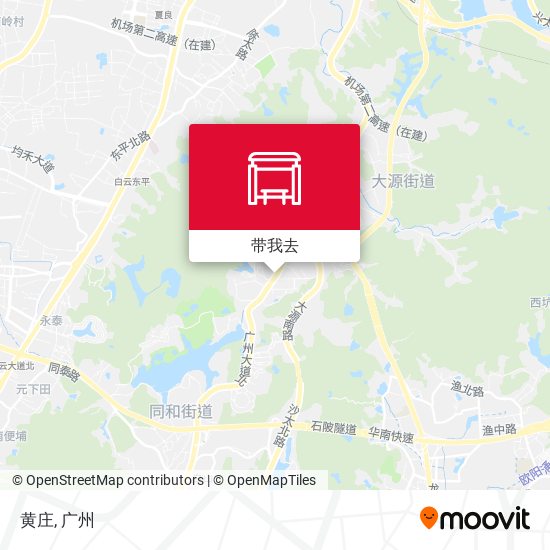 黄庄地图