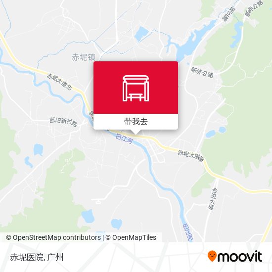 赤坭医院地图