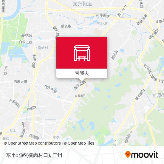 东平北路(横岗村口)地图
