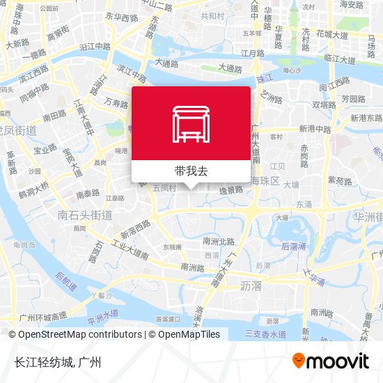 长江轻纺城地图