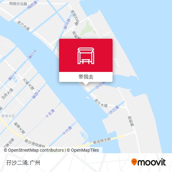 孖沙二涌地图