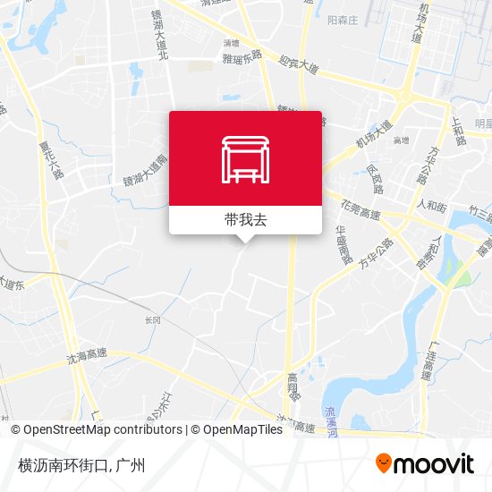 横沥南环街口地图