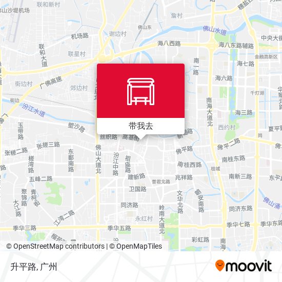 升平路地图