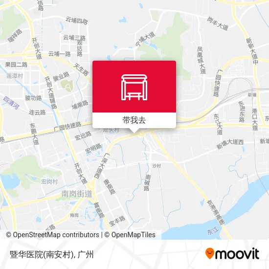 暨华医院(南安村)地图