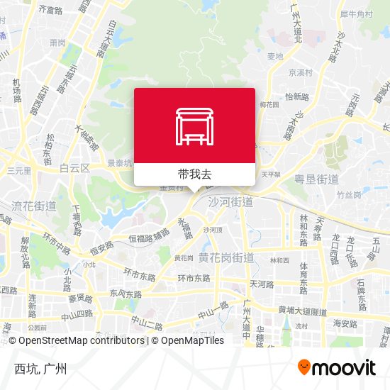 西坑地图