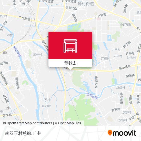 南双玉村总站地图