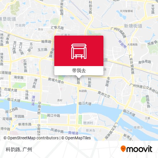 科韵路地图