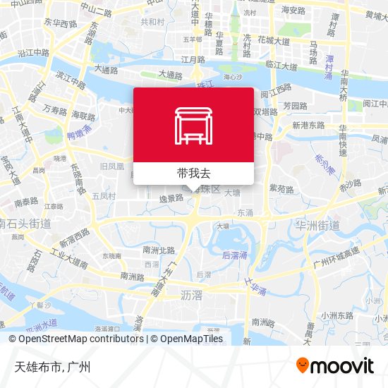 天雄布市地图