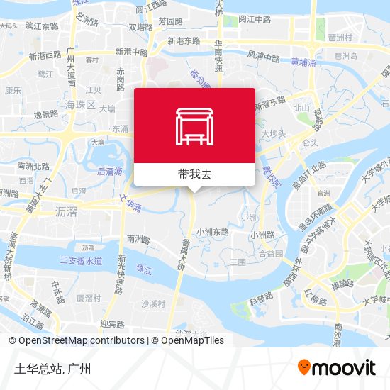 土华总站地图