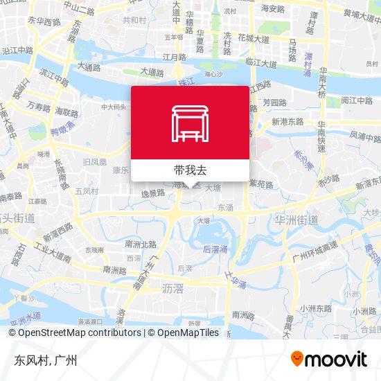 东风村地图