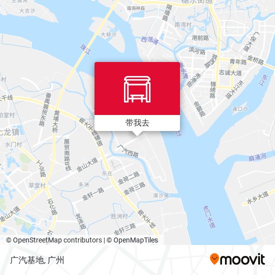 广汽基地地图