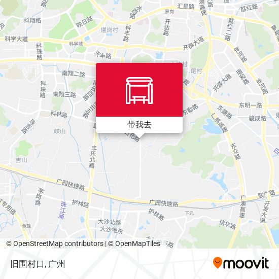 旧围村口地图