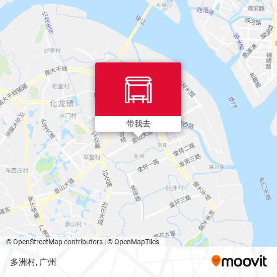多洲村地图