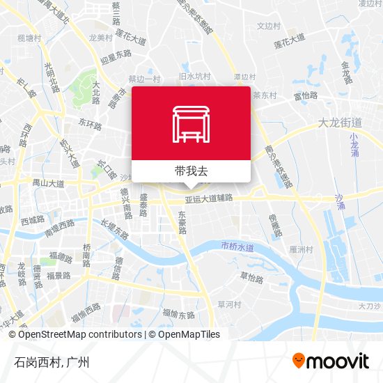 石岗西村地图
