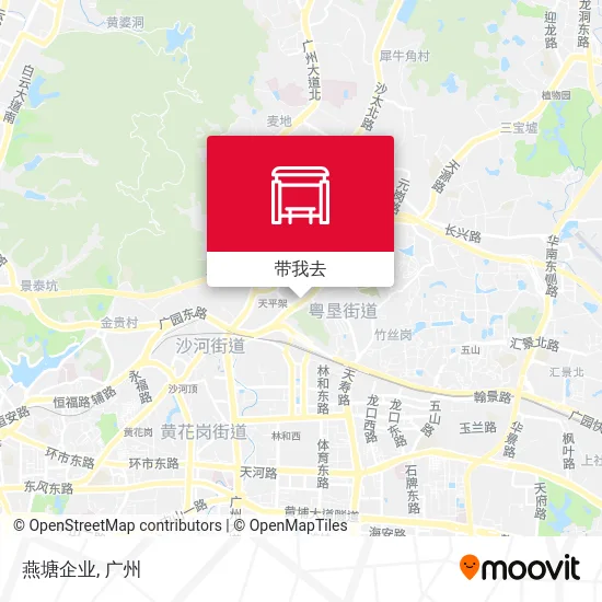 燕塘企业地图