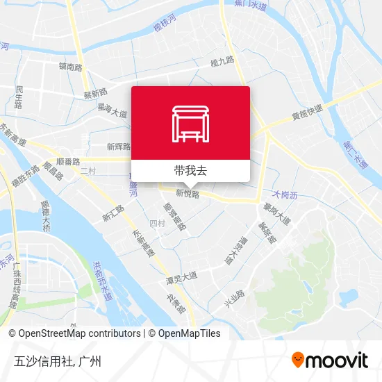 五沙信用社地图