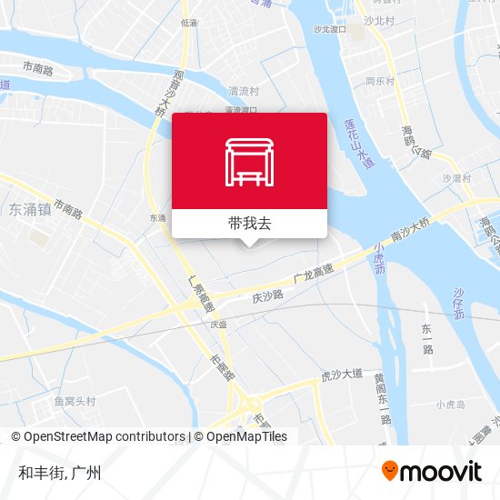 和丰街地图