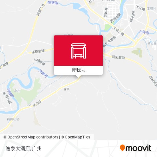 逸泉大酒店地图