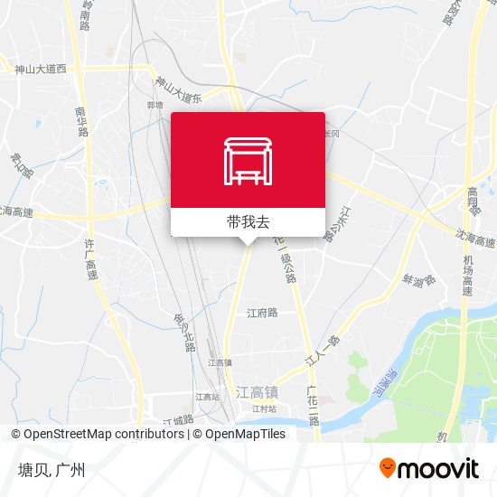 塘贝地图