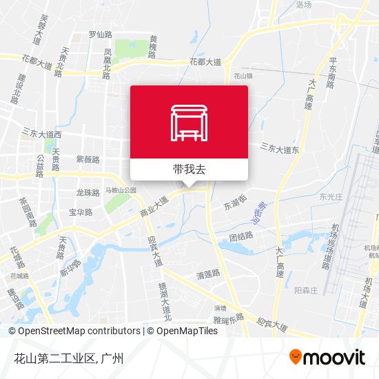 花山第二工业区地图