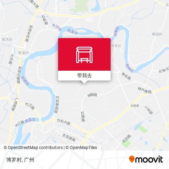 博罗村地图