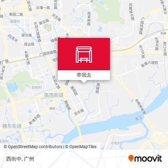 西街中地图