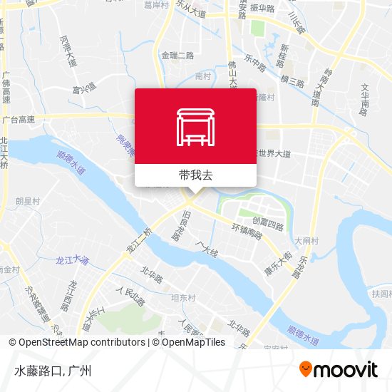 水藤路口地图
