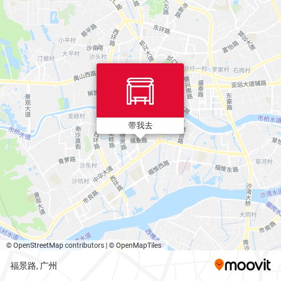福景路地图