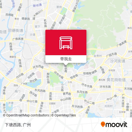 下塘西路地图