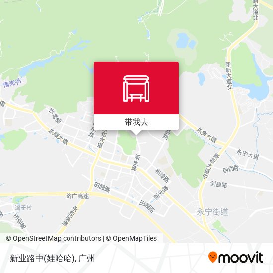 新业路中(娃哈哈)地图