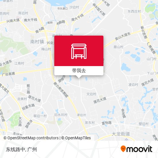 东线路中地图