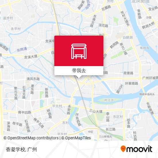 香凝学校地图