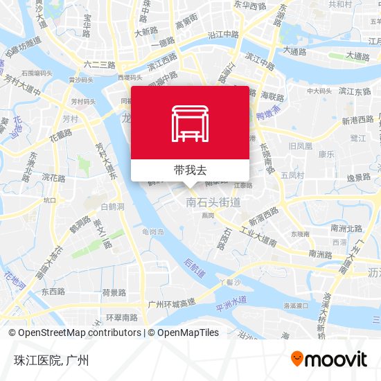 珠江医院地图