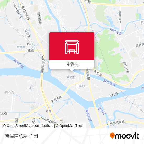 宝墨园总站地图