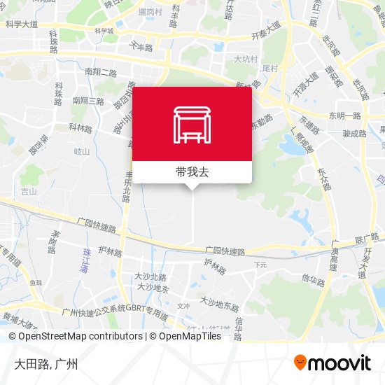 大田路地图