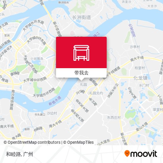 和睦路地图