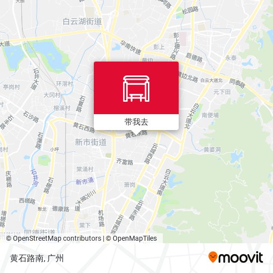 黄石路南地图