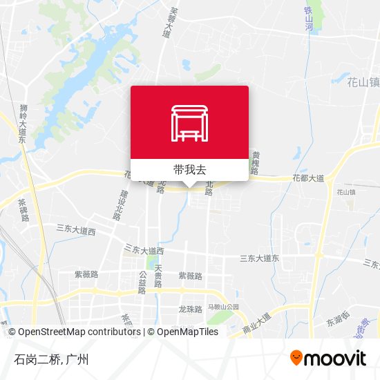 石岗二桥地图