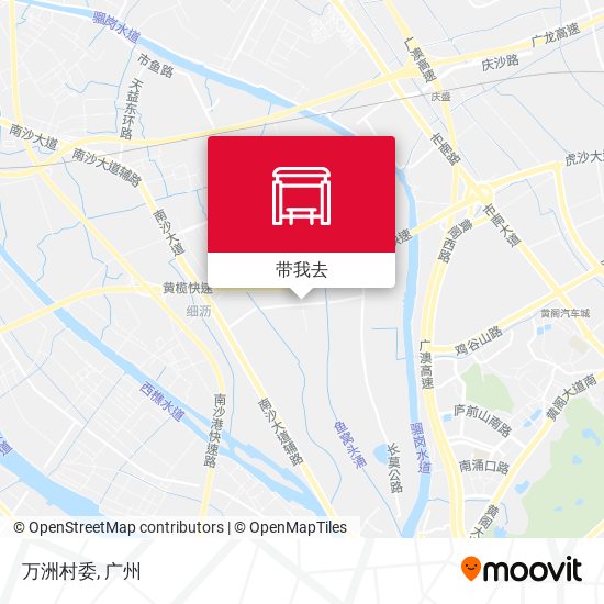 万洲村委地图