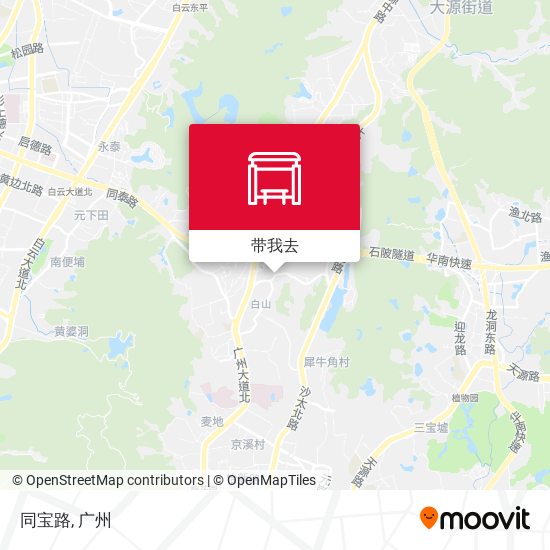 同宝路地图