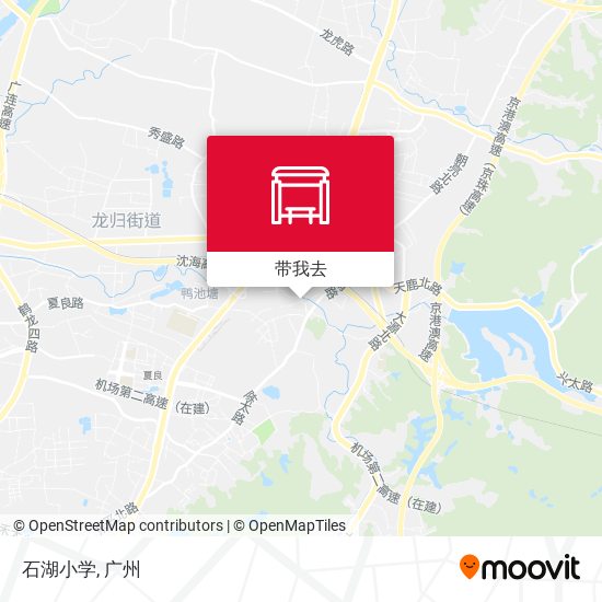 石湖小学地图