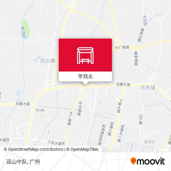花山中队地图