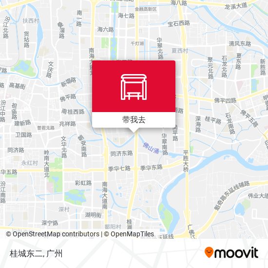 桂城东二地图