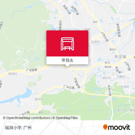福洞小学地图