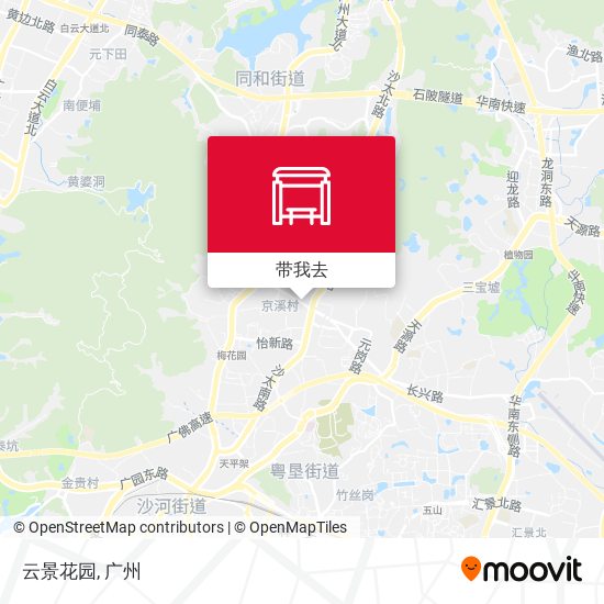 云景花园地图