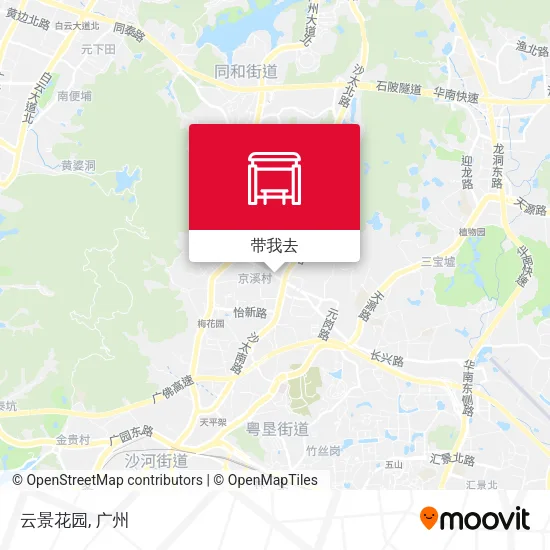 云景花园地图