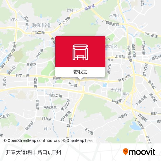 开泰大道(科丰路口)地图