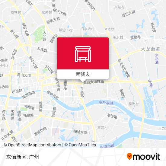 东怡新区地图