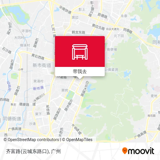 齐富路(云城东路口)地图