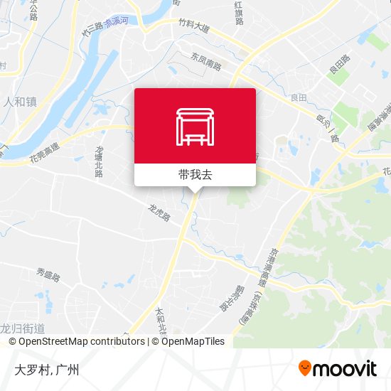 大罗村地图